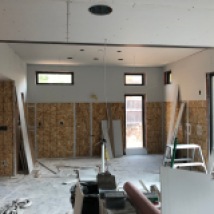 First Floor - Step 1: Hang Drywall